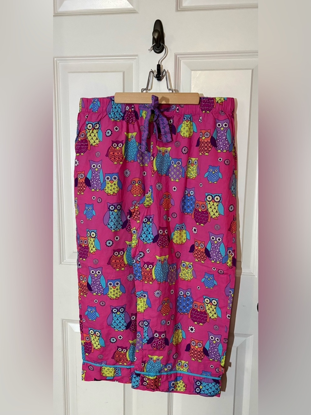 Nick & Nora Cropped Cotton Pajama Pants - Picture 5 of 7